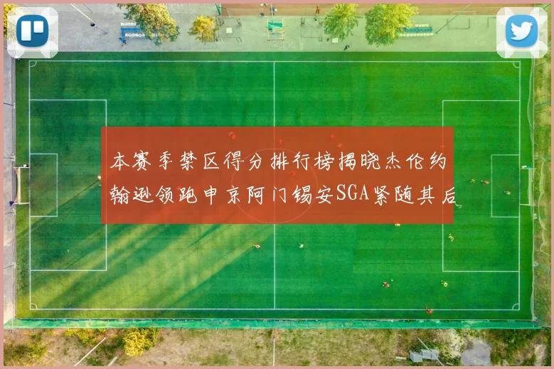 本赛季禁区得分排行榜揭晓杰伦约翰逊领跑申京阿门锡安SGA紧随其后
