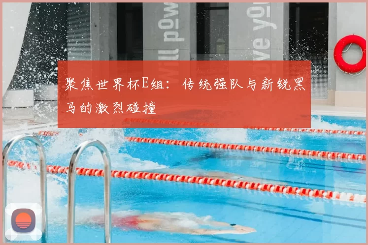 聚焦世界杯E组:传统强队与新锐黑马的激烈碰撞