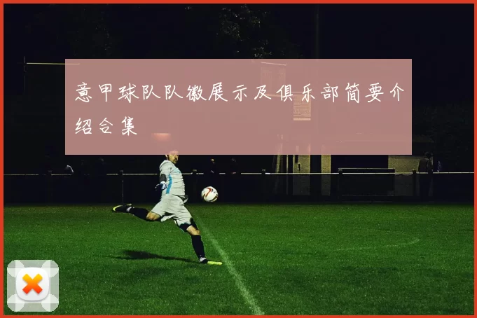 意甲球队队徽展示及俱乐部简要介绍合集