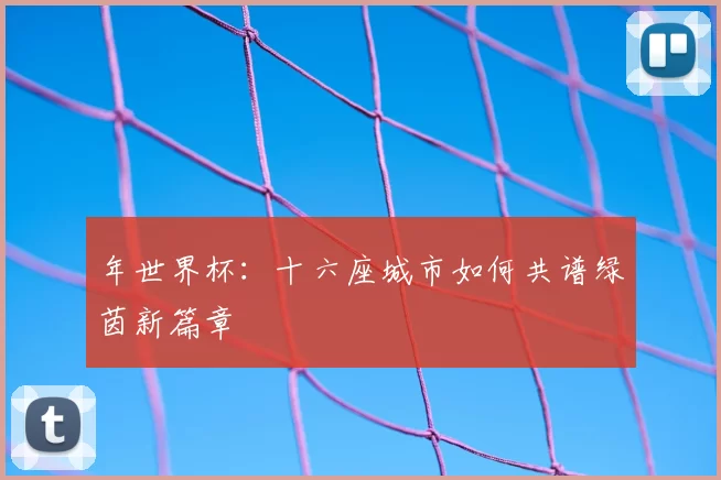 年世界杯:十六座城市如何共谱绿茵新篇章
