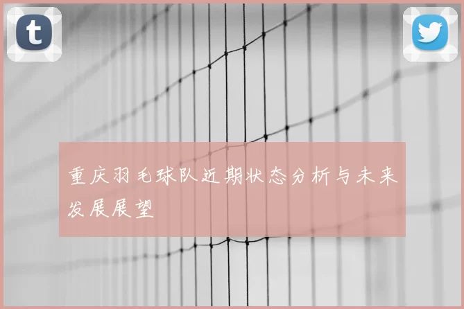 重庆羽毛球队近期状态分析与未来发展展望